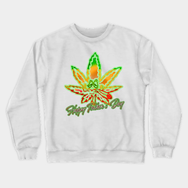 Happy Fathers Day Crewneck Sweatshirt by Aloha Designs